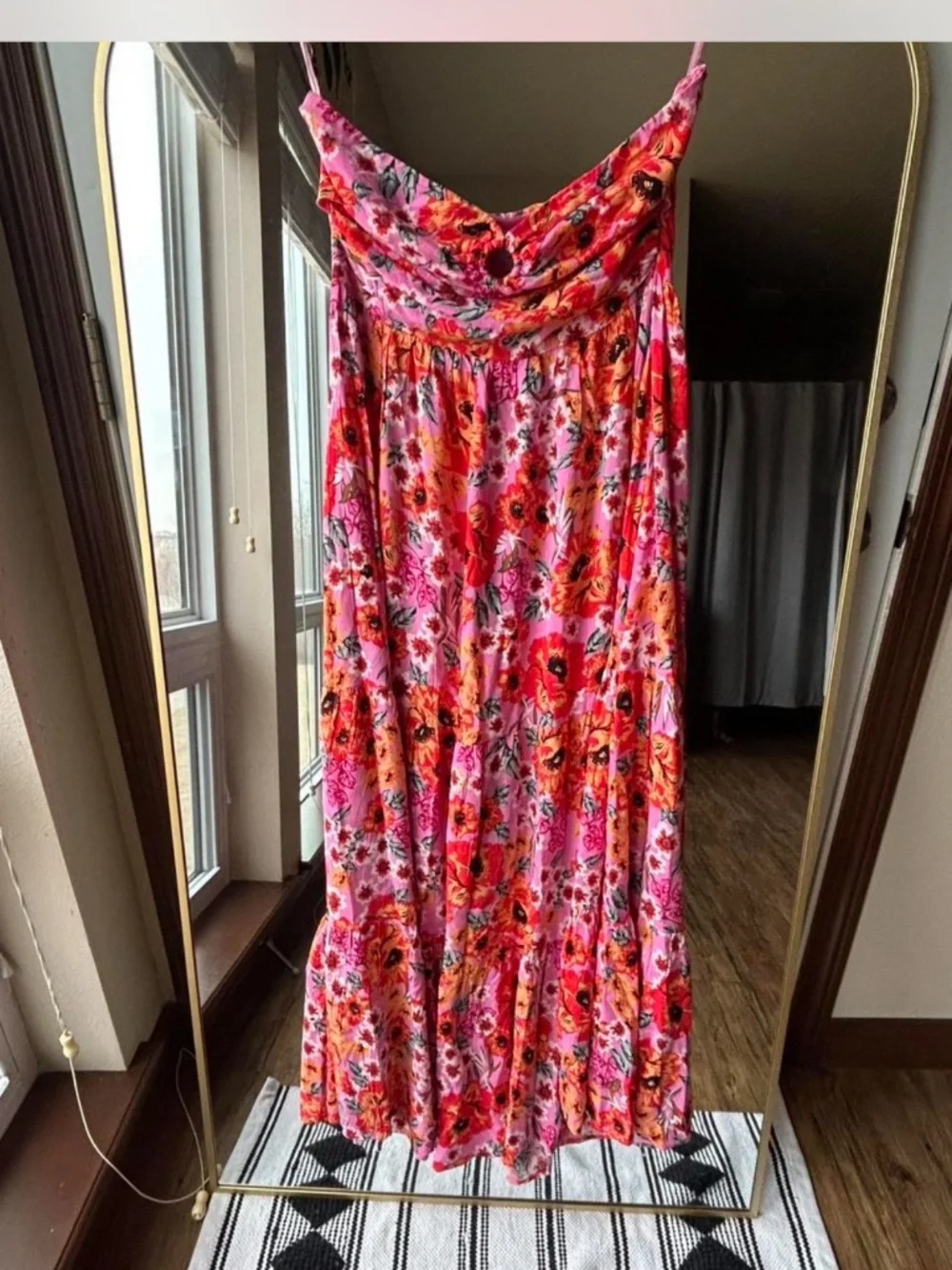 NWT Petal + Pup Sarai Floral Maxi Dress Size 10 - Picture 6 of 7